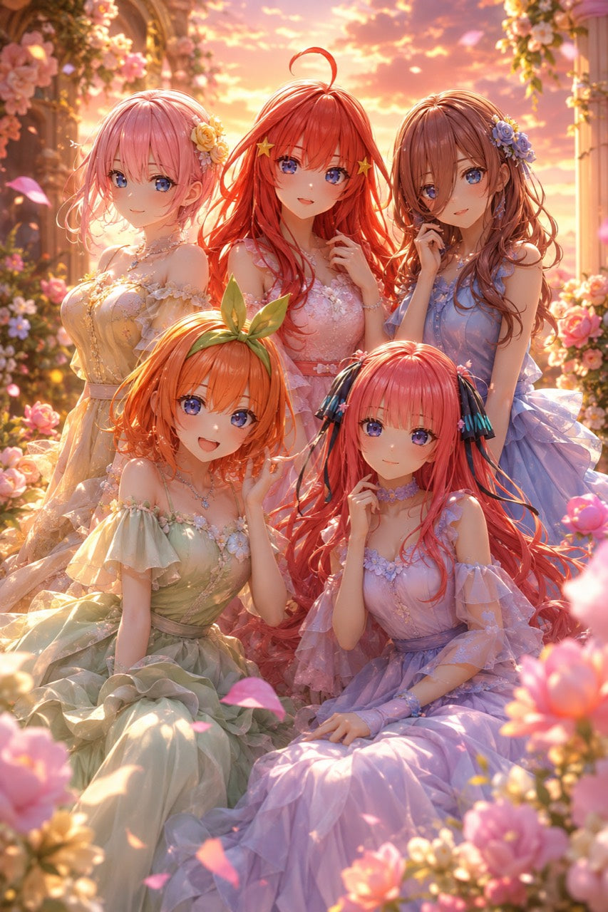 The Quintessential Quintuplets series collection - Mega Claw
