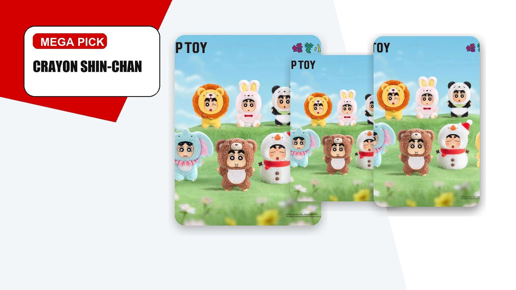 Crayon Shin-chan series collection - Mega Claw