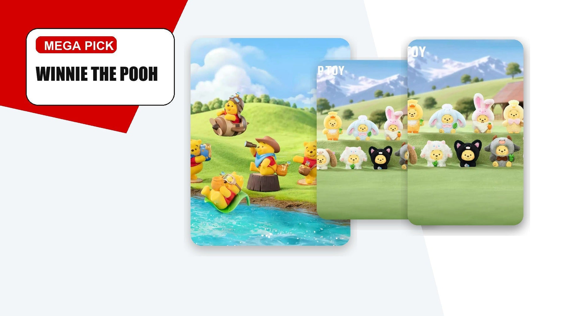 Winnie the Pooh series collection - Mega Claw