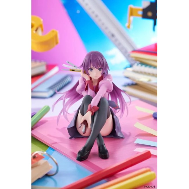 Monogatari Series Desktop Cute Figure Hitagi Senjougahara - Monogatari Series Desktop Cute anime figure product image 1