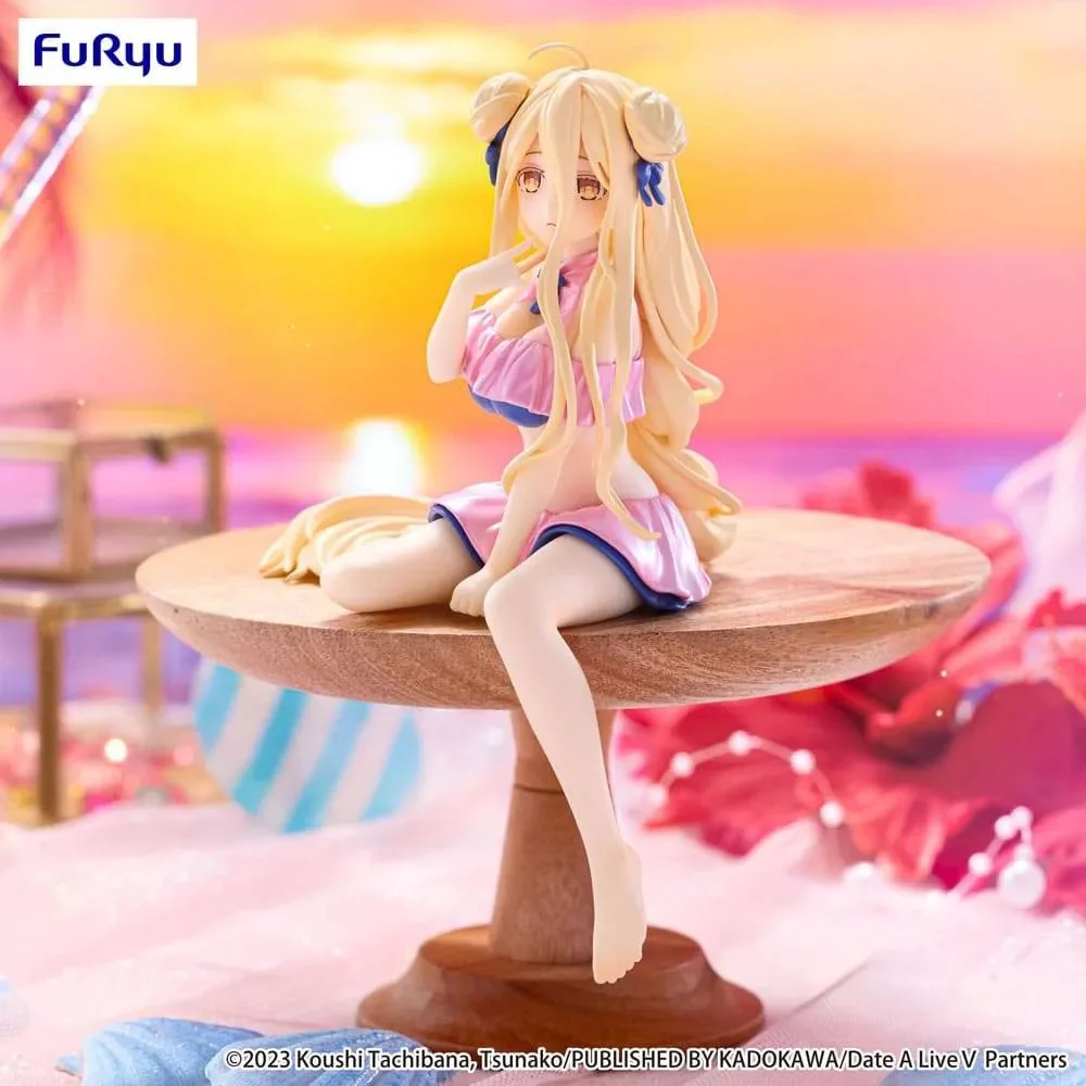 Date A Live V Mukuro Hoshimiya Noodle Stopper Figure Swimsuit Pastel Pink Color Ver. - Date A Live Noodle Stopper anime figure product image 1