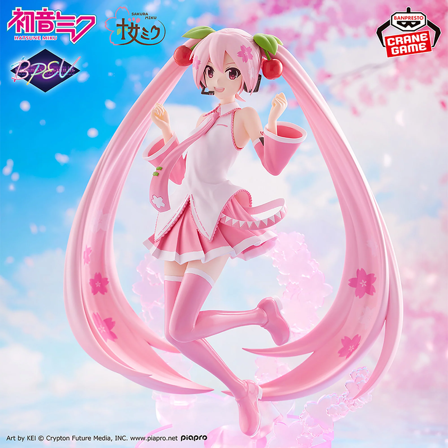 Hatsune Miku BANPRESTO EVOLVE Sakura Miku Figure