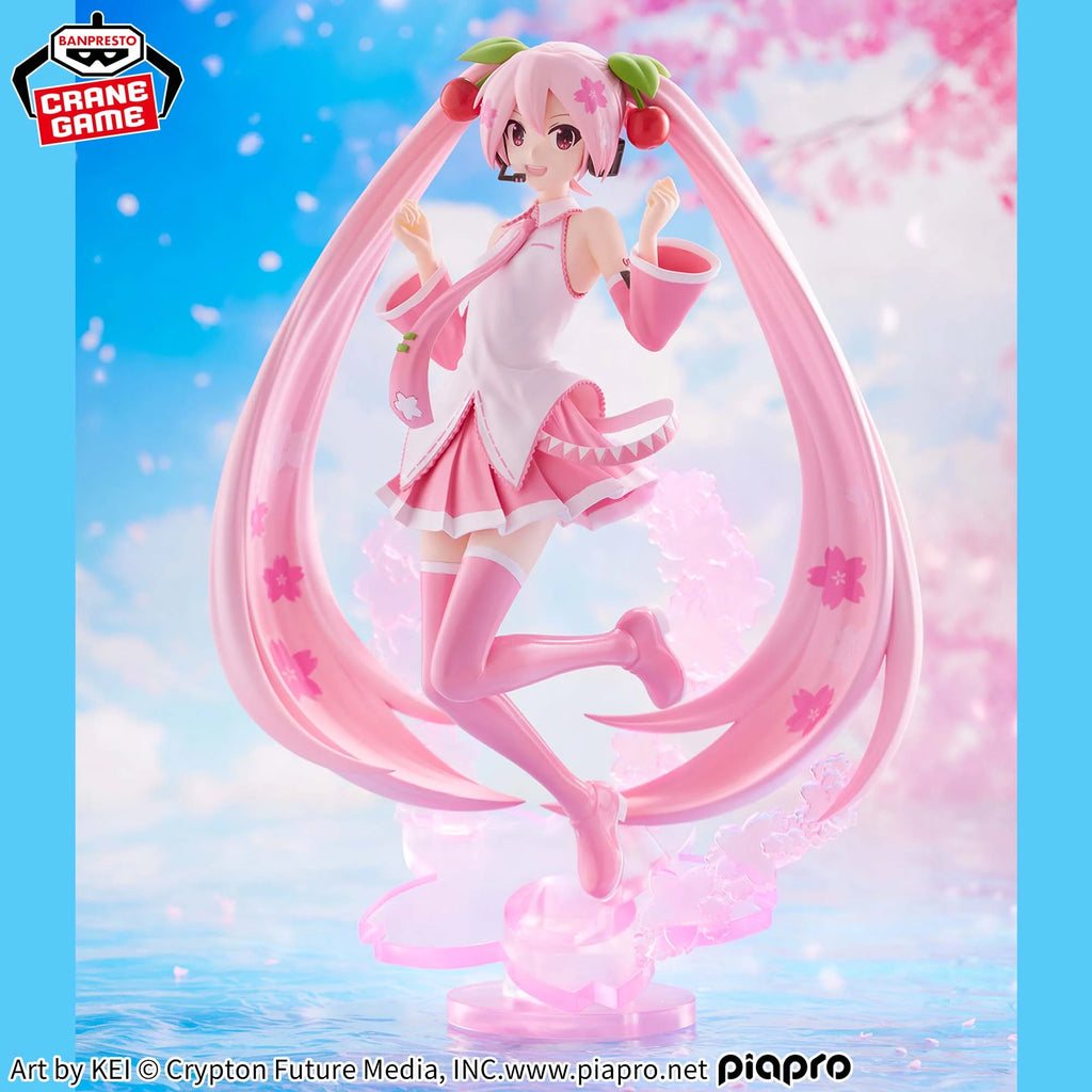 Hatsune Miku BANPRESTO EVOLVE Sakura Miku Figure - Hatsune Miku / Piapro Characters BANPRESTO EVOLVE anime figure product image 2