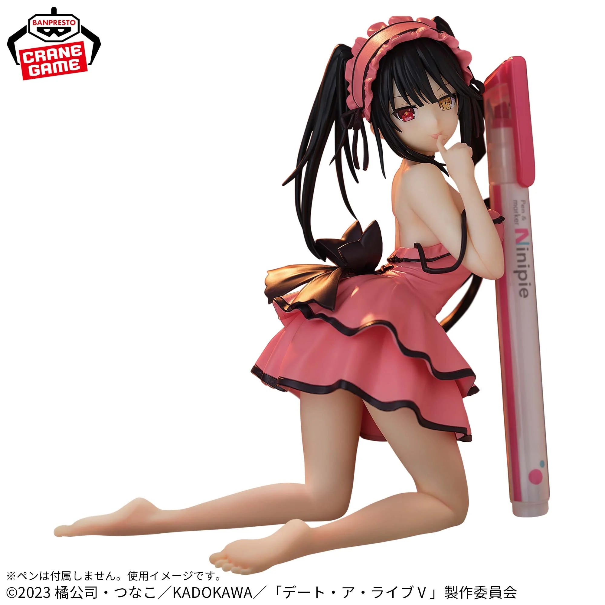 Date A Live V Kurumi Tokisaki PenFre! Figure Sweet Silk Wear Ver. - Date A Live PenFre! anime figure product image 2