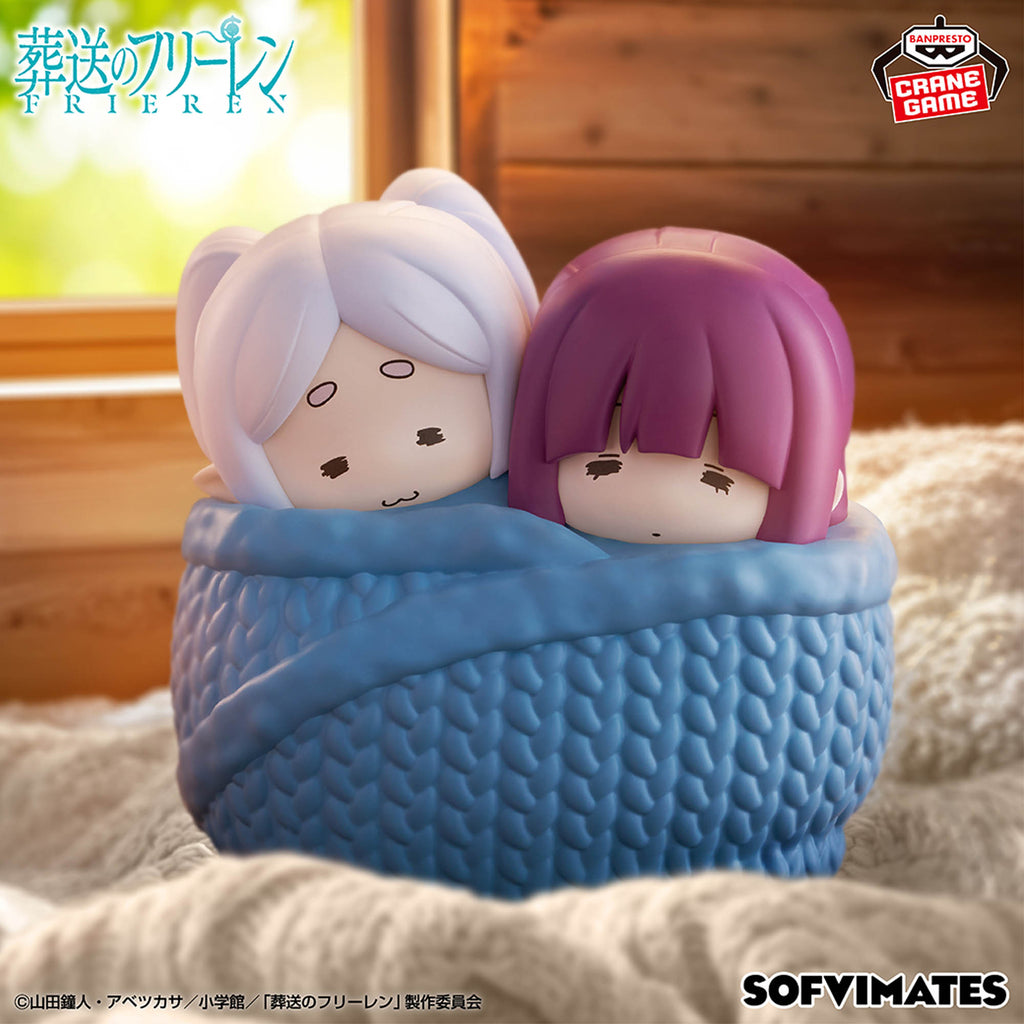 Frieren: Beyond Journey’s End Big Sofvimates Frieren & Fern - Frieren: Beyond Journey's End Sofvimates anime figure product image 1