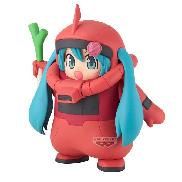 Gundam 45th Anniversary × Hatsune Miku Char's Zaku Costume (Hatsune Miku Ver.) Figure - Gundam 45th Anniversary x Hatsune Miku Banpresto Prize Figure anime figure product image 2