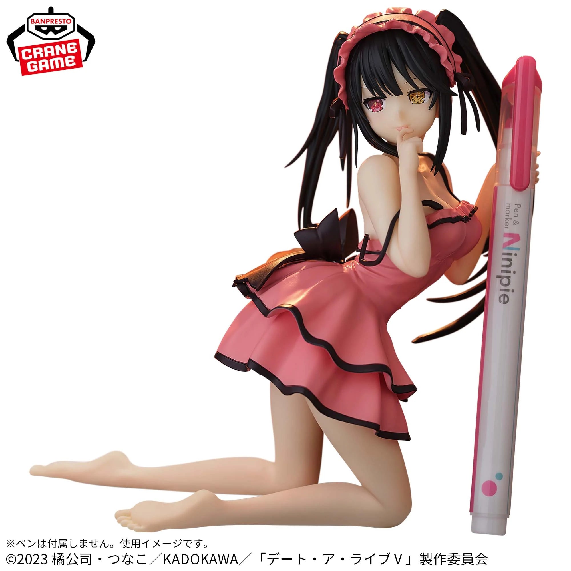 Date A Live V Kurumi Tokisaki PenFre! Figure Sweet Silk Wear Ver. - Date A Live PenFre! anime figure product image 3