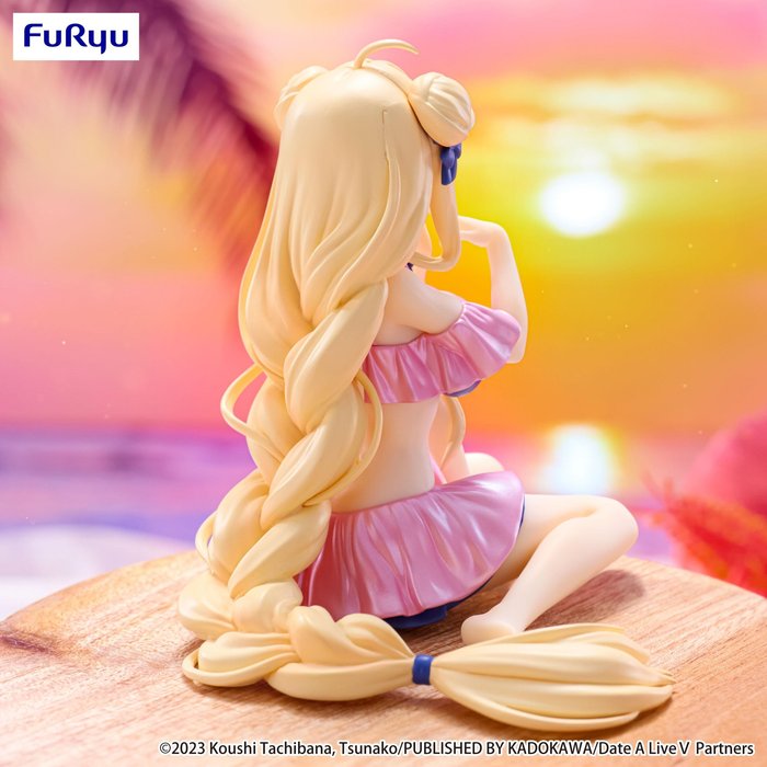 Date A Live V Mukuro Hoshimiya Noodle Stopper Figure Swimsuit Pastel Pink Color Ver. - Date A Live Noodle Stopper anime figure product image 3