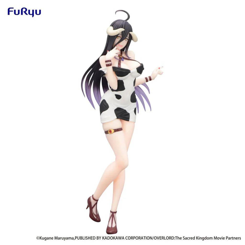 Overlord Albedo Trio-Try-iT Figure Mini Dress Cow Pattern Ver. - Overlord Trio-Try-iT anime figure product image 3