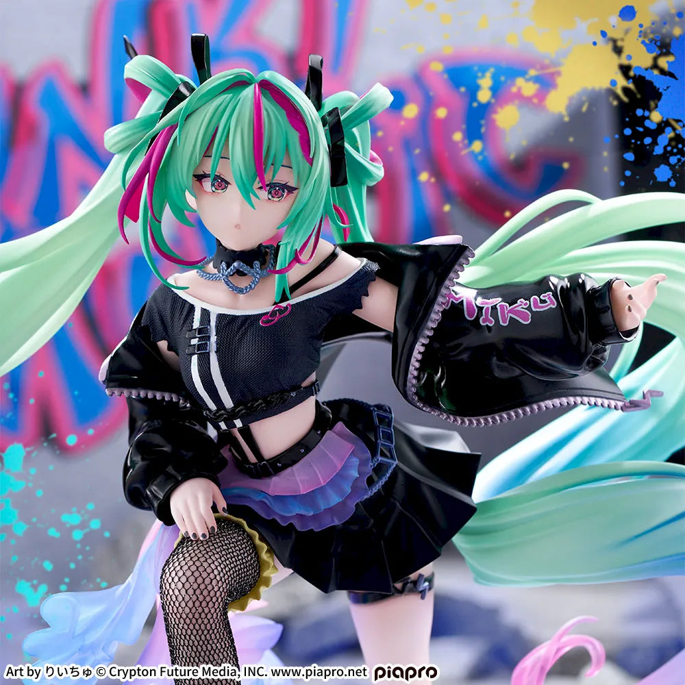Hatsune Miku Series FIGURIZMα “Hatsune Miku” -Punk!- Figure - Hatsune Miku / Piapro Characters FIGURIZMα anime figure product image 2