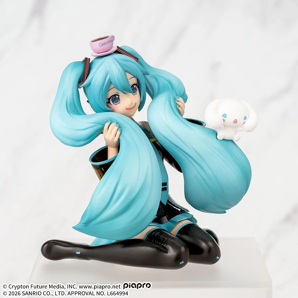 Hatsune Miku x Cinnamoroll Chokonose Premium Figure Mofutto Ver. - Hatsune Miku x Cinnamoroll Chokonose Premium Figure anime figure product image 4