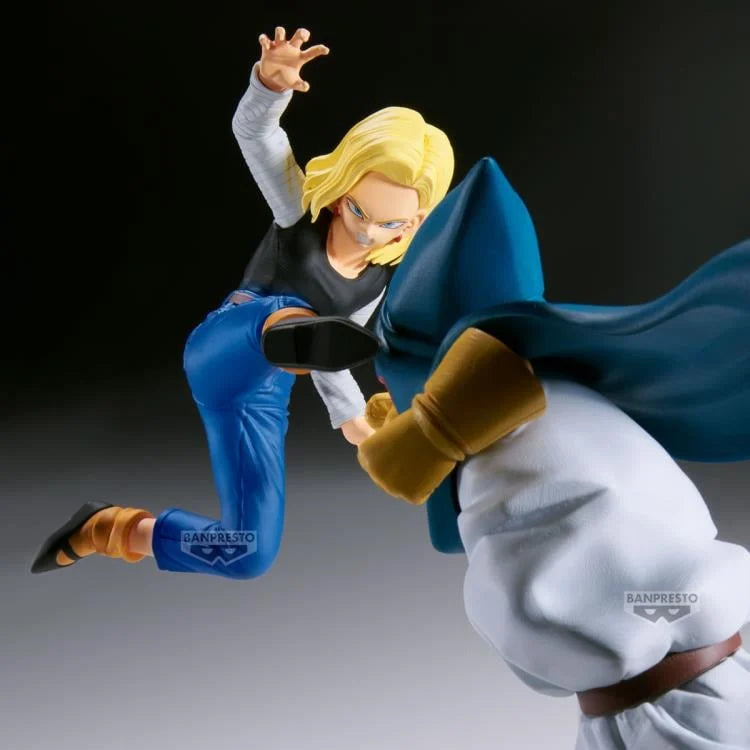 Dragon Ball Z Match Makers Android 18 & Mr. Satan (VS Mighty Mask) - Dragon Ball Match Makers anime figure product image 3