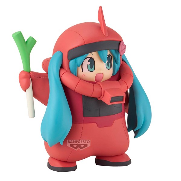 Gundam 45th Anniversary × Hatsune Miku Char's Zaku Costume (Hatsune Miku Ver.) Figure - Gundam 45th Anniversary x Hatsune Miku Banpresto Prize Figure anime figure product image 3