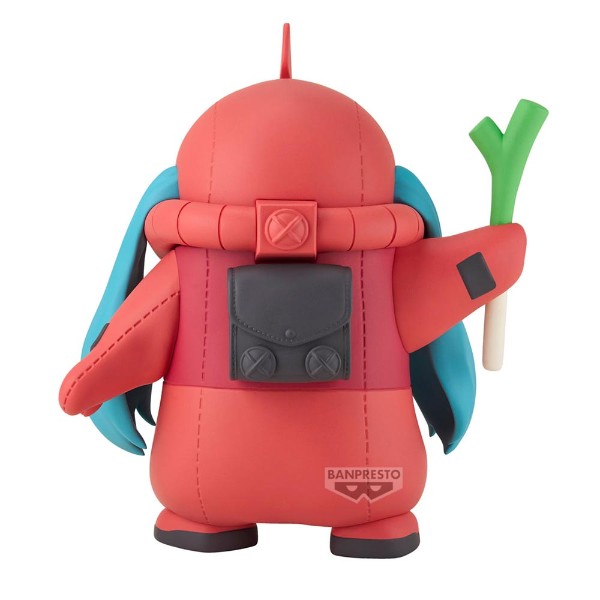 Gundam 45th Anniversary × Hatsune Miku Char's Zaku Costume (Hatsune Miku Ver.) Figure - Gundam 45th Anniversary x Hatsune Miku Banpresto Prize Figure anime figure product image 4