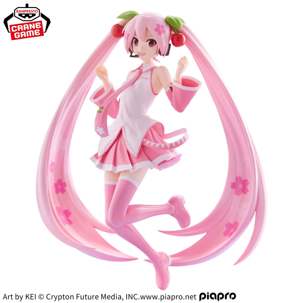 Hatsune Miku BANPRESTO EVOLVE Sakura Miku Figure - Hatsune Miku / Piapro Characters BANPRESTO EVOLVE anime figure product image 5