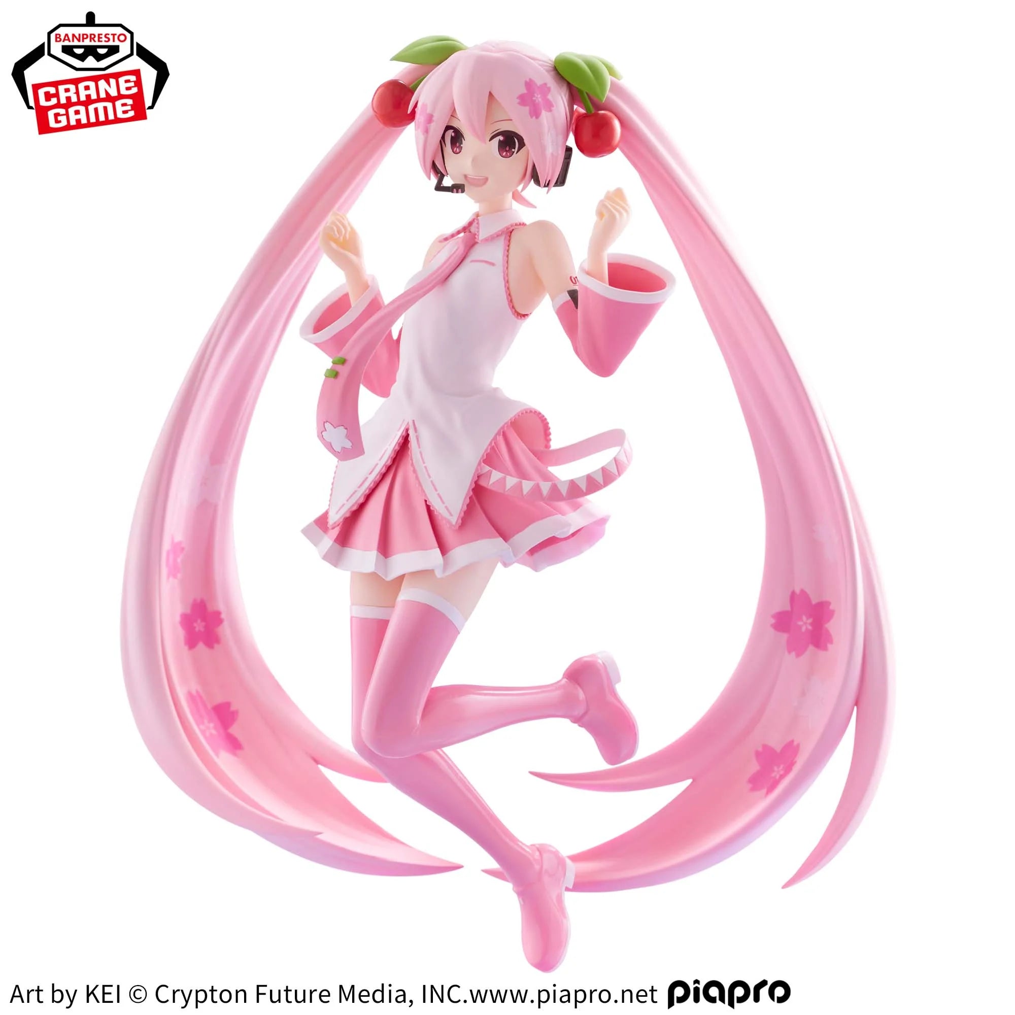 Hatsune Miku BANPRESTO EVOLVE Sakura Miku Figure - Hatsune Miku / Piapro Characters BANPRESTO EVOLVE anime figure product image 5