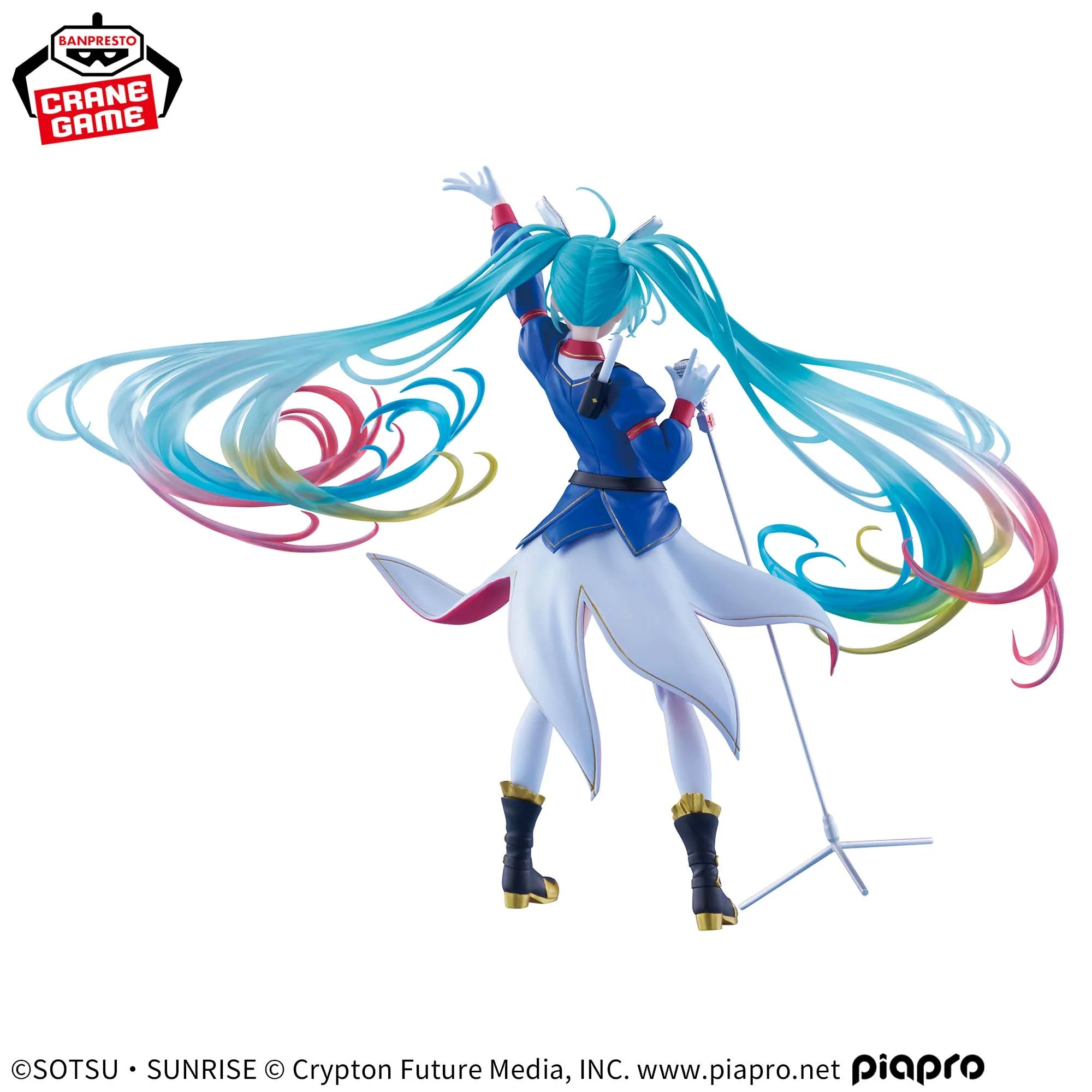Gundam 45th Anniversary x Hatsune Miku BANPRESTO EVOLVE Figure - Gundam 45th Anniversary x Hatsune Miku BANPRESTO EVOLVE anime figure product image 6