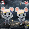 Banpresto Demon Slayer: Kimetsu no Yaiba Fluffy Puffy Muki Muki Nezumi Figure - collectible figure product view 4