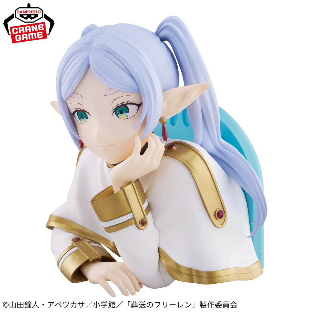 Banpresto Frieren: Beyond Journey's End Cheek-Resting Bust Figure Frieren - Collectible Figure - Banpresto Frieren: Beyond Journey's End Cheek-Resting Bust Frieren - collectible fi