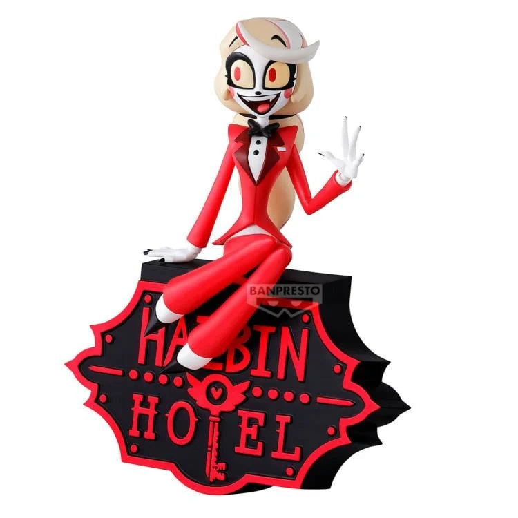 Banpresto Hazbin Hotel Monitor Top Figure Charlie Morningstar - Banpresto Hazbin Hotel Monitor Top Charlie Morningstar - collectible figure product view 5