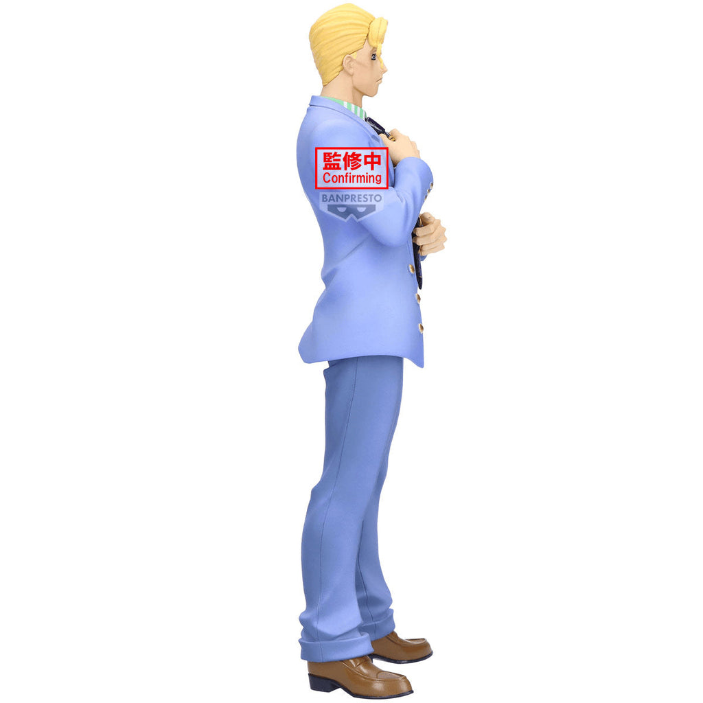 Banpresto JoJo's Bizarre Adventure: Diamond Is Unbreakable Mometria Yoshikage Kira Figure - collectible figure product view 2