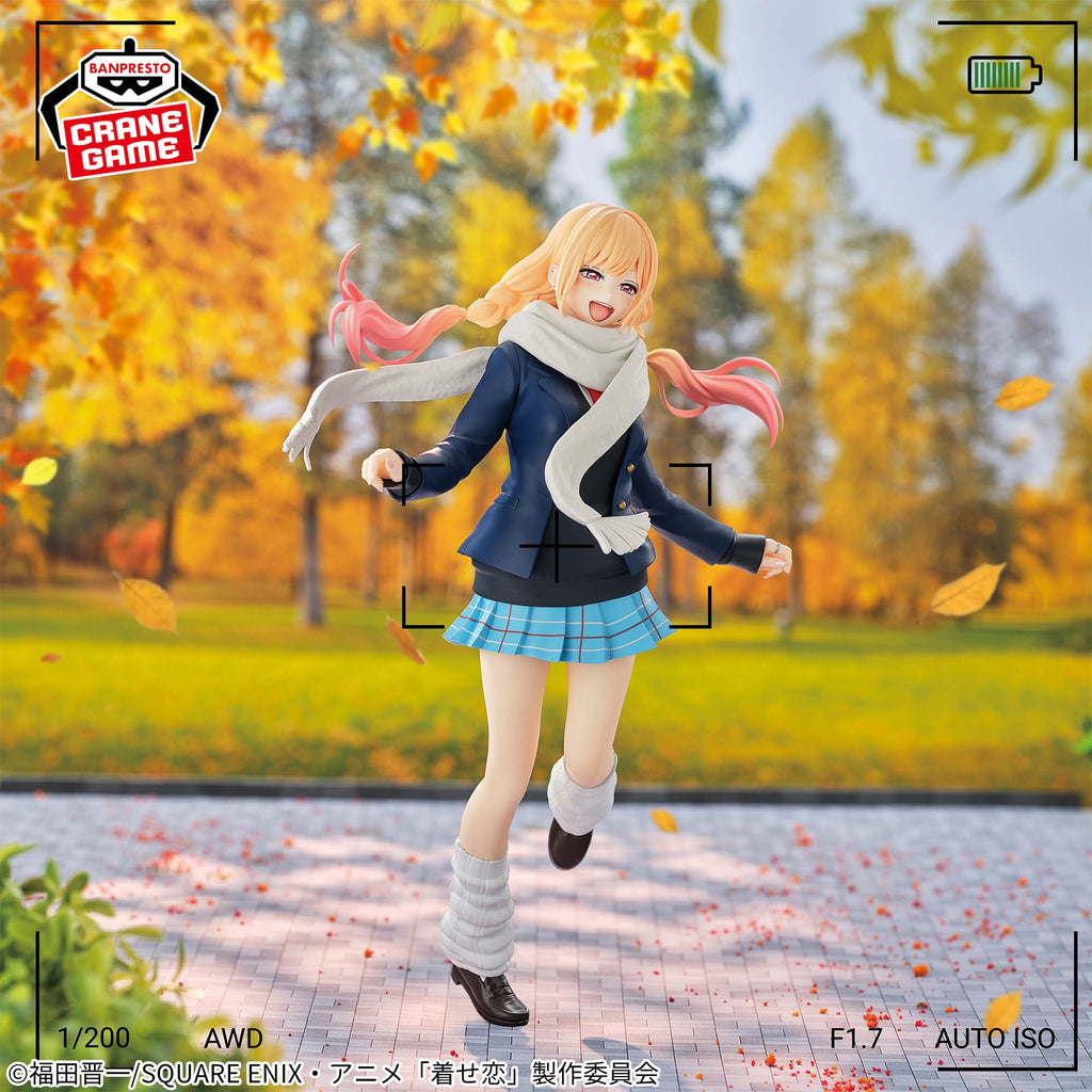 Banpresto My Dress-Up Darling GLITTER & GLAMOURS Marin Kitagawa Winter Uniform Ver. Figure - GLITTER & GLAMOURS Winter Uniform Ver. - collectible figure product view 6