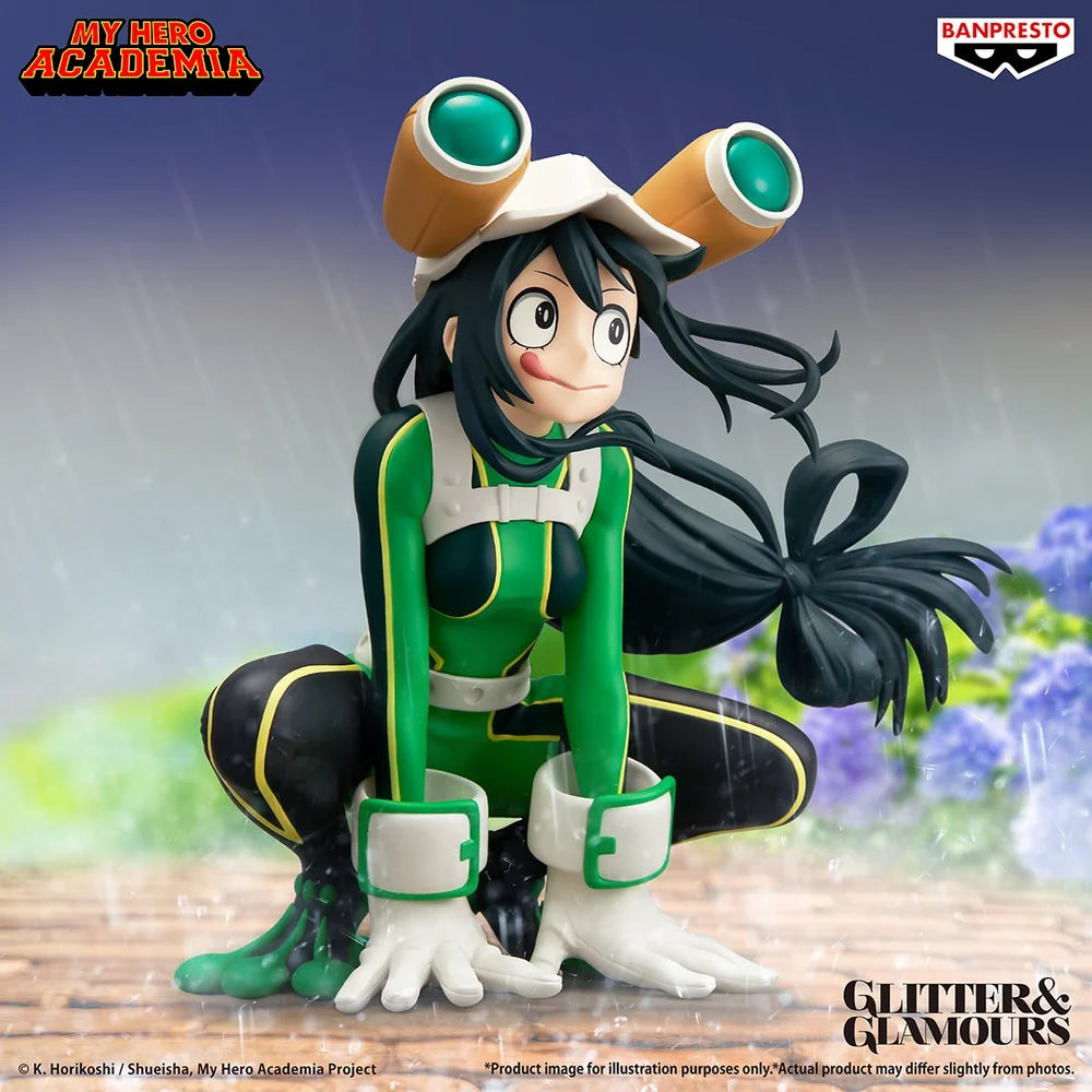 Banpresto My Hero Academia Glitter & Glamours Tsuyu Asui Figure - collectible figure product view 6