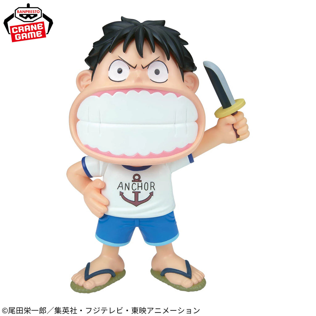 Banpresto One Piece Big SOFVIMATES Monkey D. Luffy Figure - collectible figure product view 1