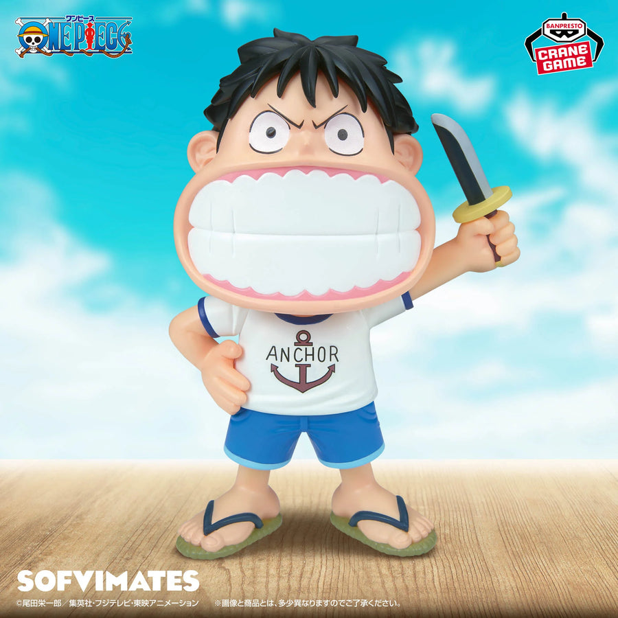 Banpresto One Piece Big SOFVIMATES Monkey D. Luffy Figure