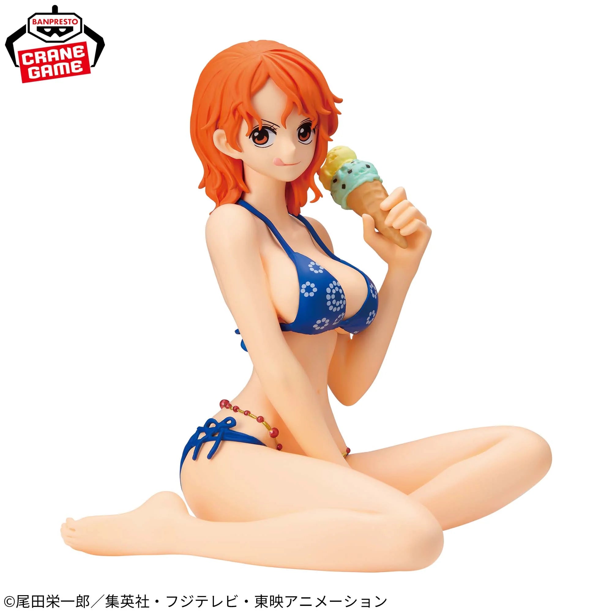 Banpresto One Piece GLITTER & GLAMOURS Nami Summer Style Figure - GLITTER & GLAMOURS Summer Style - collectible figure product view 2