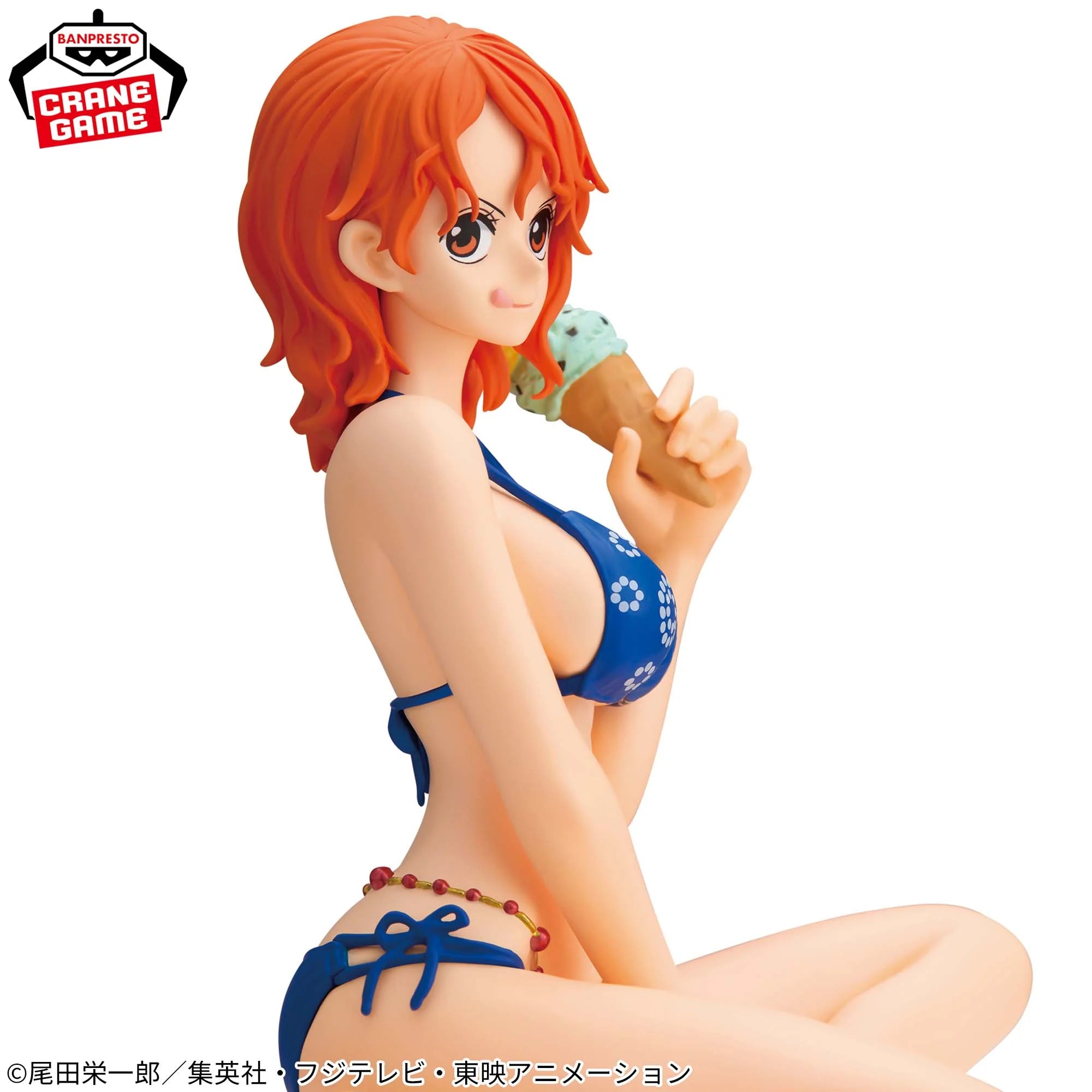 Banpresto One Piece GLITTER & GLAMOURS Nami Summer Style Figure - GLITTER & GLAMOURS Summer Style - collectible figure product view 4