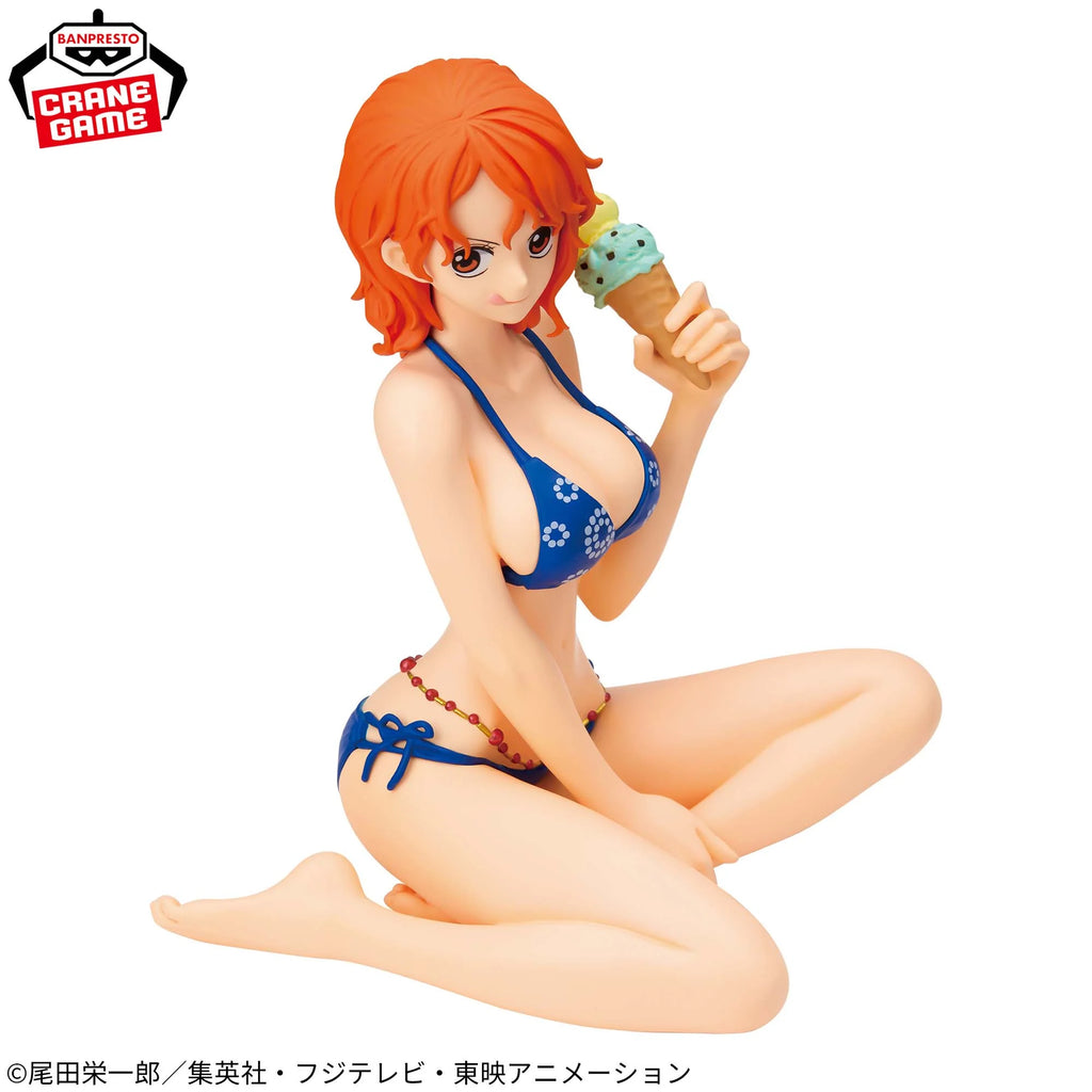 Banpresto One Piece GLITTER & GLAMOURS Nami Summer Style Figure - GLITTER & GLAMOURS Summer Style - collectible figure product view 5