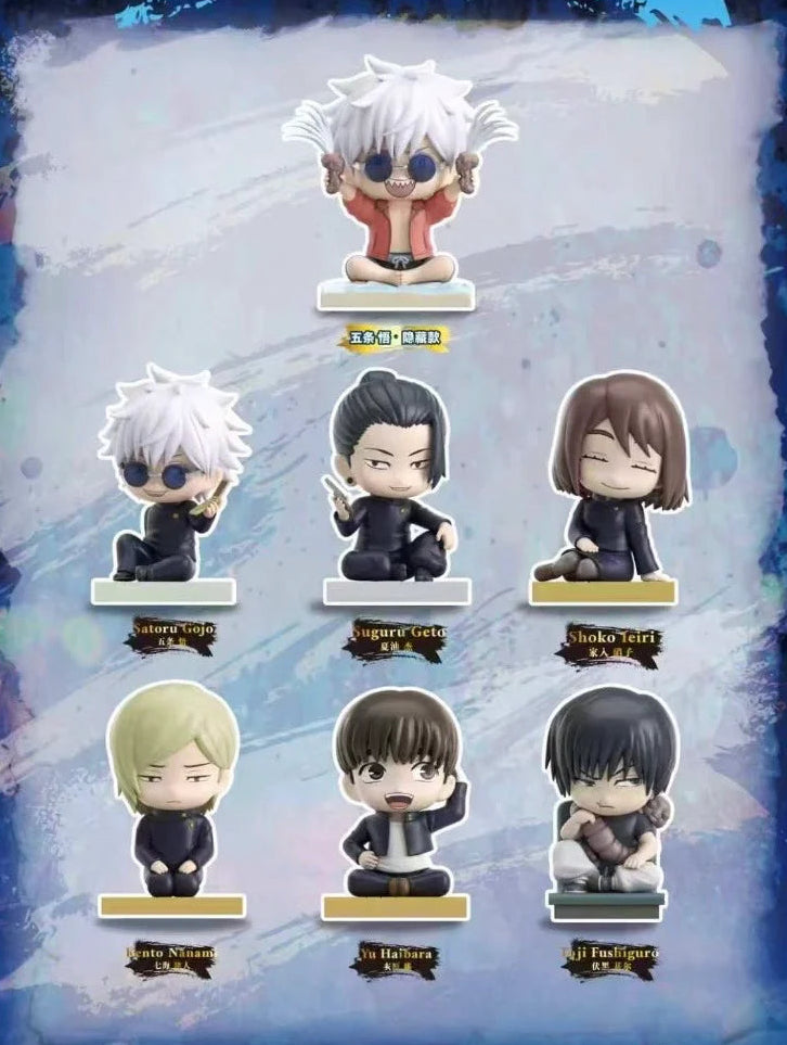 EAKI Jujutsu Kaisen Cute Sitting Series Blind Box