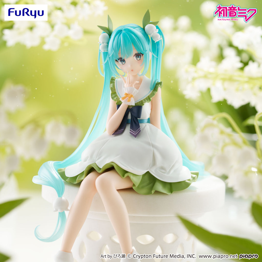 FuRyu Hatsune Miku Noodle Stopper Figure Flower Fairy Lily of the Valley Ver. - official collectible figure product image 2