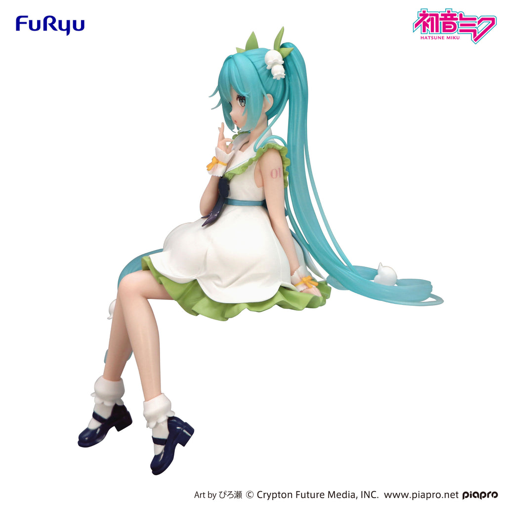FuRyu Hatsune Miku Noodle Stopper Figure Flower Fairy Lily of the Valley Ver. - official collectible figure product image 4
