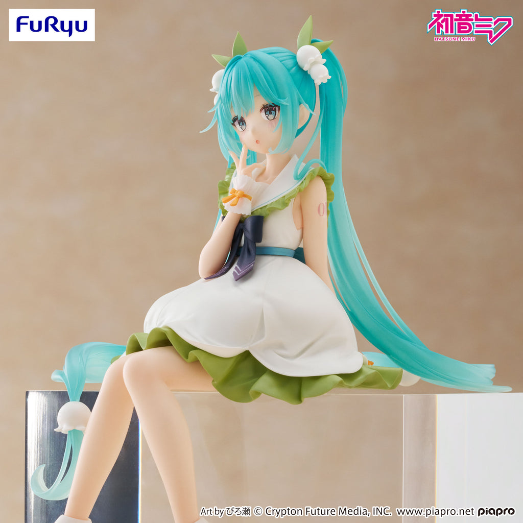 FuRyu Hatsune Miku Noodle Stopper Figure Flower Fairy Lily of the Valley Ver. - official collectible figure product image 6