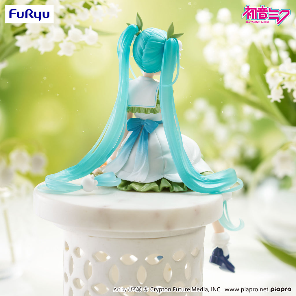 FuRyu Hatsune Miku Noodle Stopper Figure Flower Fairy Lily of the Valley Ver. - official collectible figure product image 7