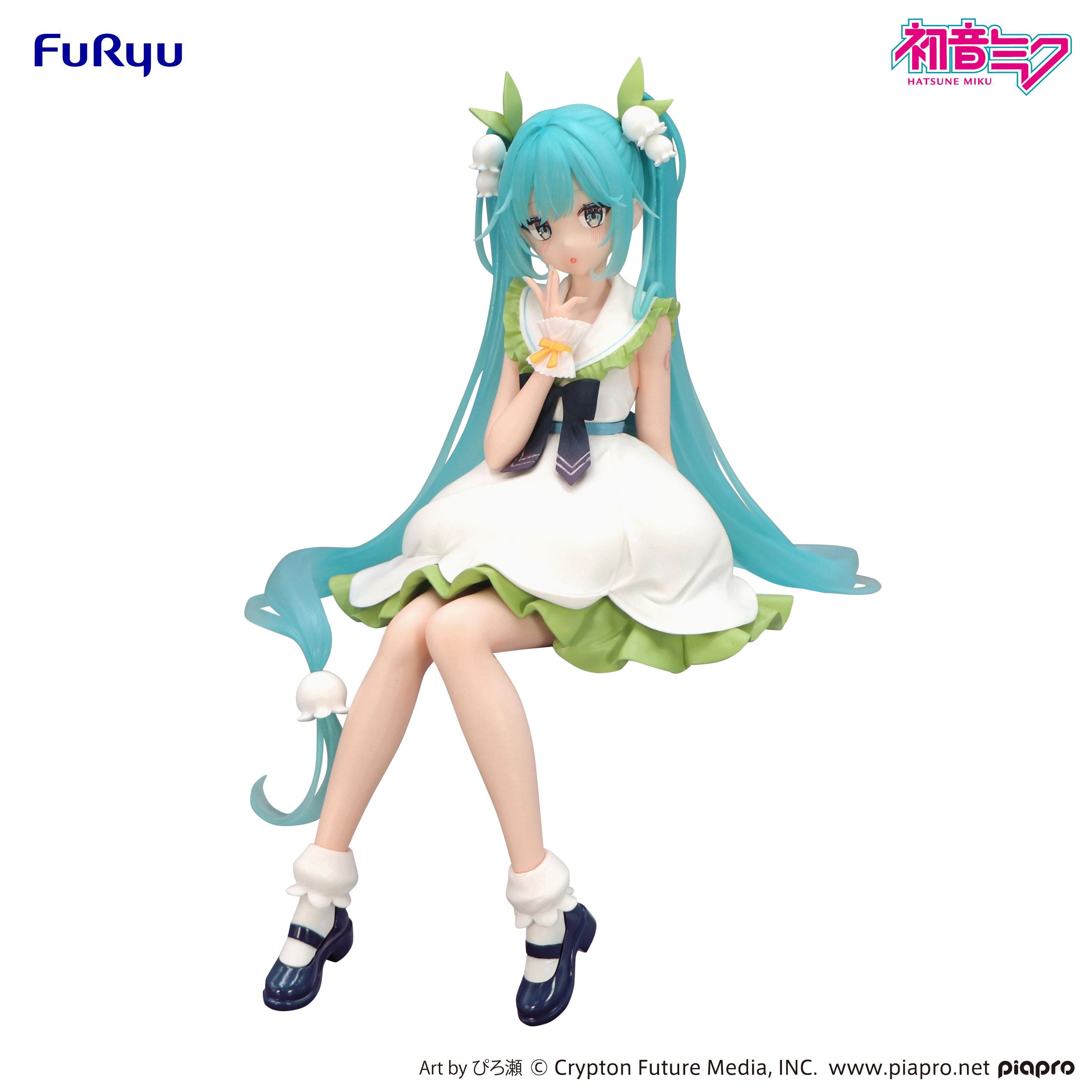 FuRyu Hatsune Miku Noodle Stopper Figure Flower Fairy Lily of the Valley Ver. - official collectible figure product image 8