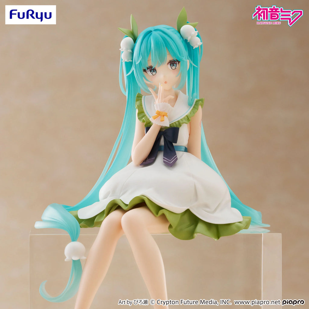 FuRyu Hatsune Miku Noodle Stopper Figure Flower Fairy Lily of the Valley Ver. - official collectible figure product image 11