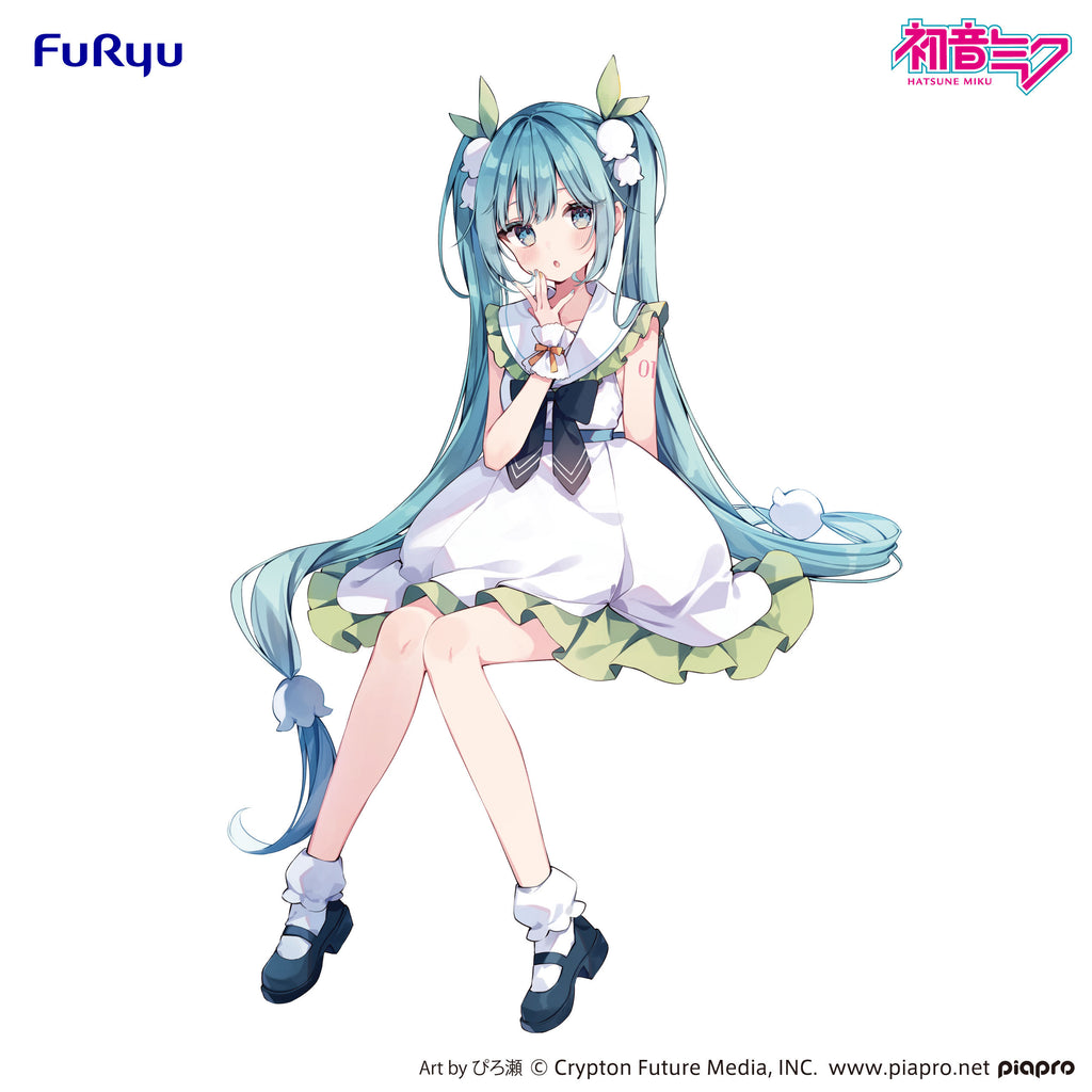 FuRyu Hatsune Miku Noodle Stopper Figure Flower Fairy Lily of the Valley Ver. - official collectible figure product image 12