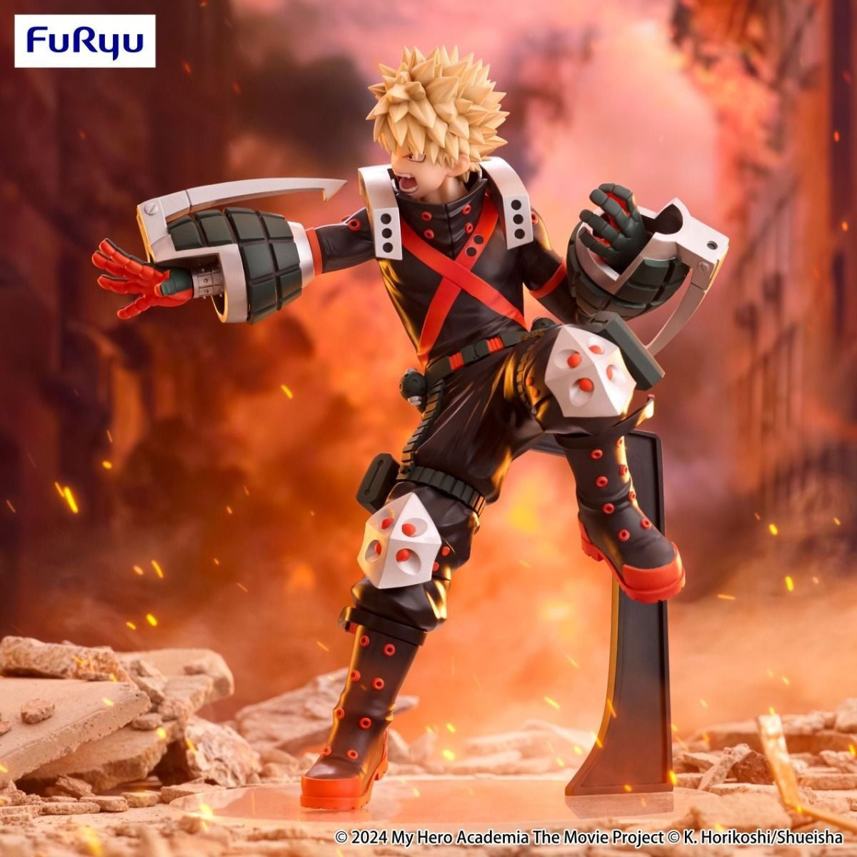 FuRyu My Hero Academia: You're Next Trio-Try-iT Figure Katsuki Bakugo - collectible figure product view 6