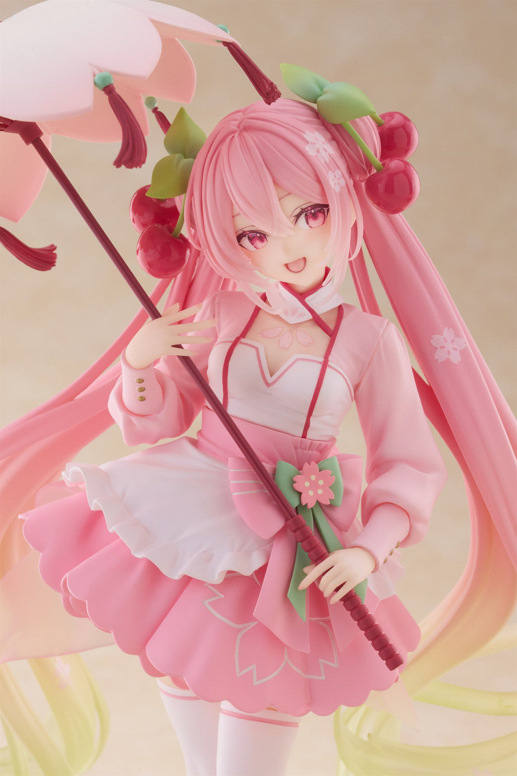 Hatsune Miku AMP Plus Sakura Dress Ver. - Collectible Figure - collectible figure product view 2