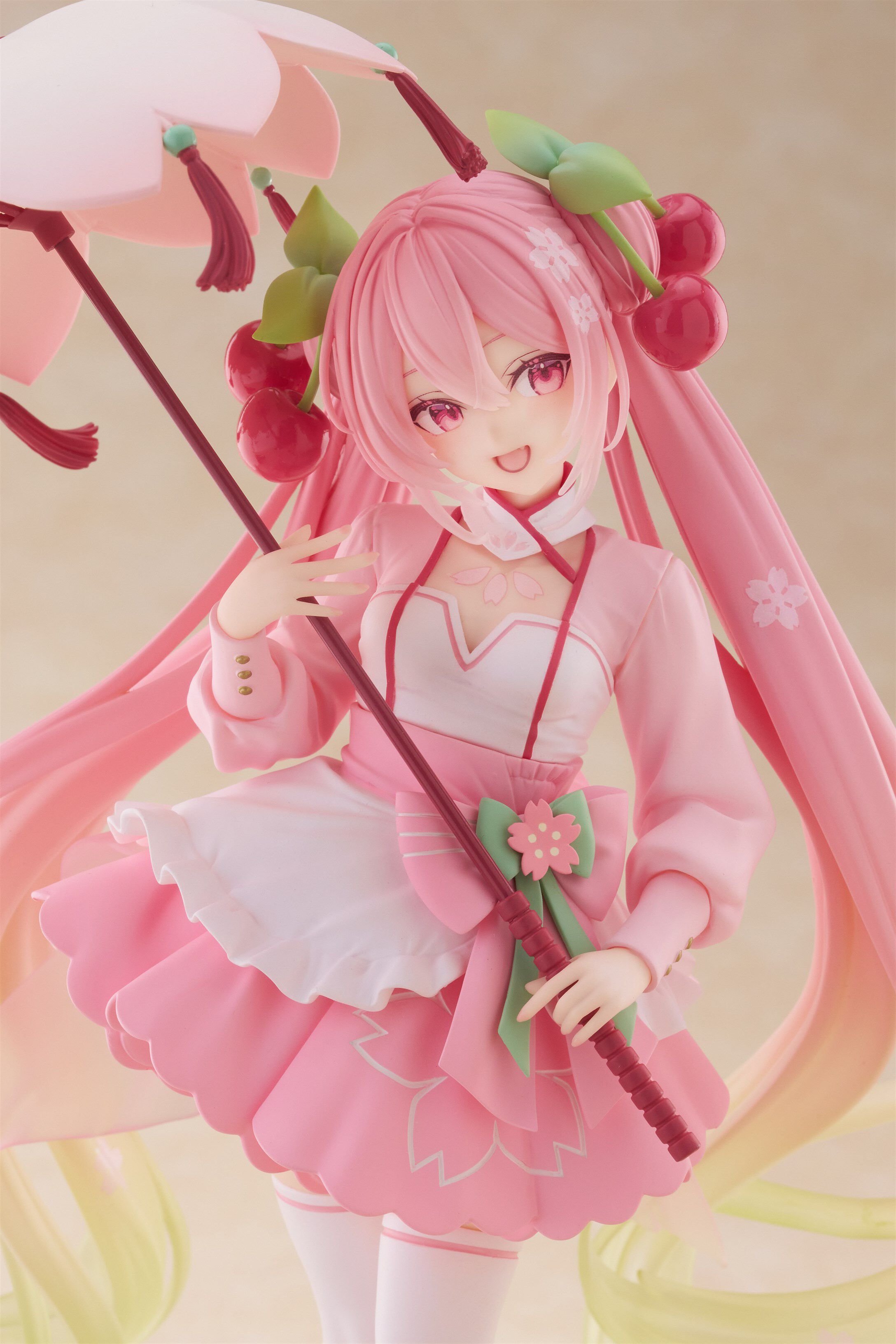 Hatsune Miku AMP Plus Sakura Dress Ver. - Collectible Figure - collectible figure product view 2