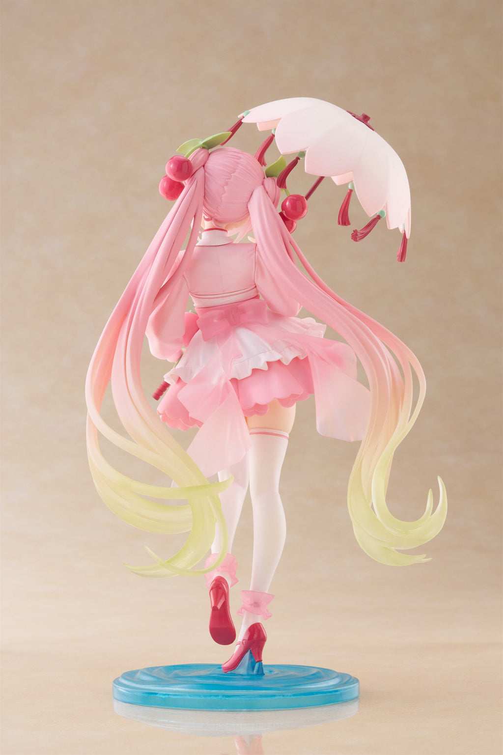 Hatsune Miku AMP Plus Sakura Dress Ver. - Collectible Figure - collectible figure product view 7