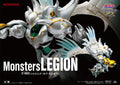 Konami Yu-Gi-Oh! GX Monsters LEGION Elemental HERO Shining Flare Wingman Figure - collectible figure product view 1