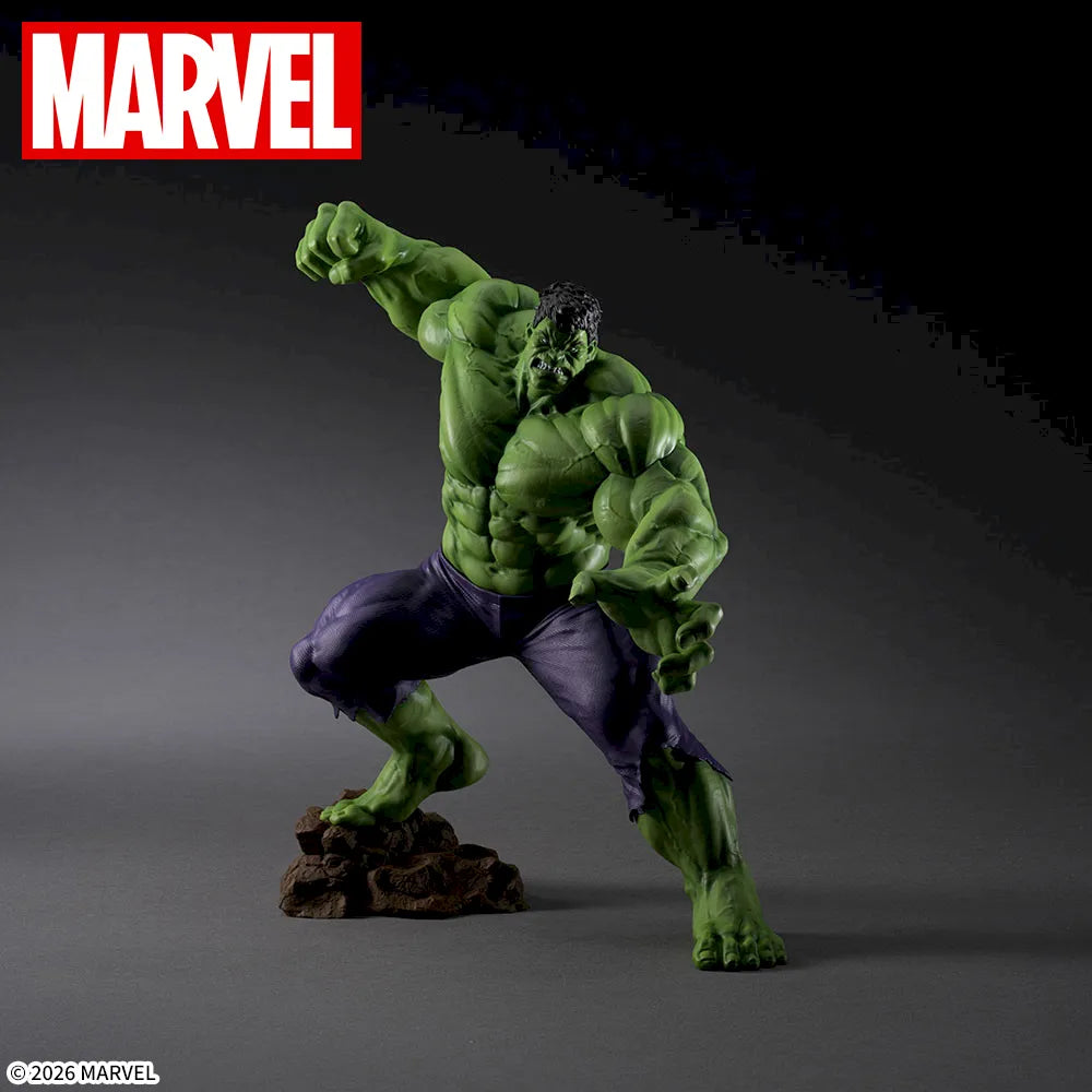 Marvel Luminasta Hulk Figure - collectible figure product view 3
