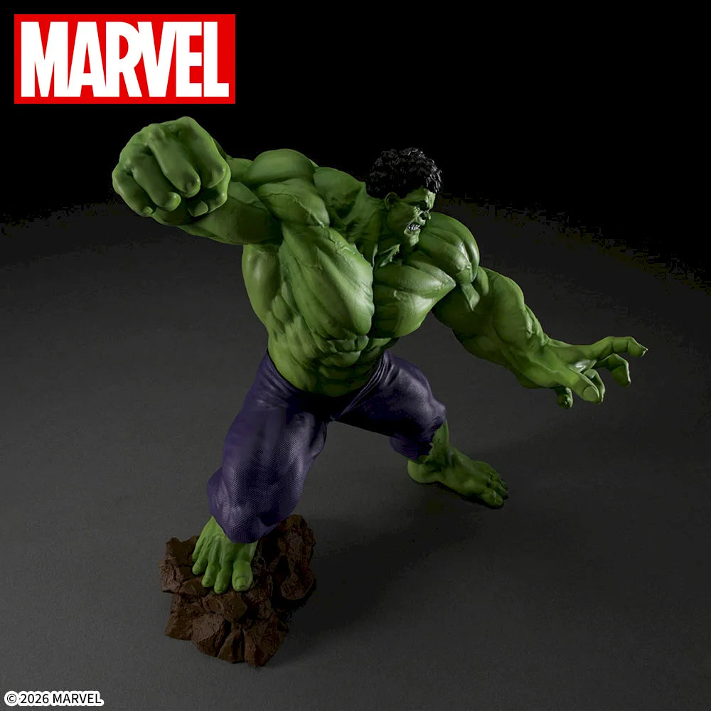 Marvel Luminasta Hulk Figure - collectible figure product view 5