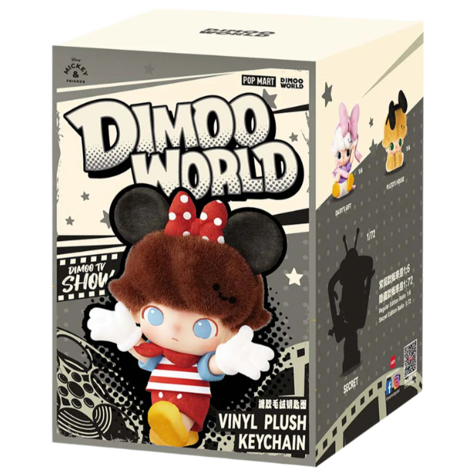DIMOO WORLD × DISNEY Series-Vinyl Plush Keychain Blind Box - POP MART blind-box Blind Box Keychain at Mega Claw, product image 3