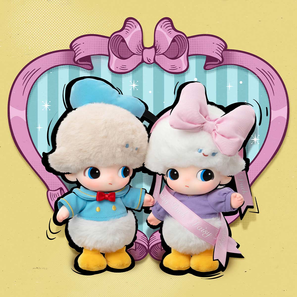 DIMOO WORLD × DISNEY Series-Vinyl Plush Keychain Blind Box - POP MART blind-box Blind Box Keychain at Mega Claw, product image 5