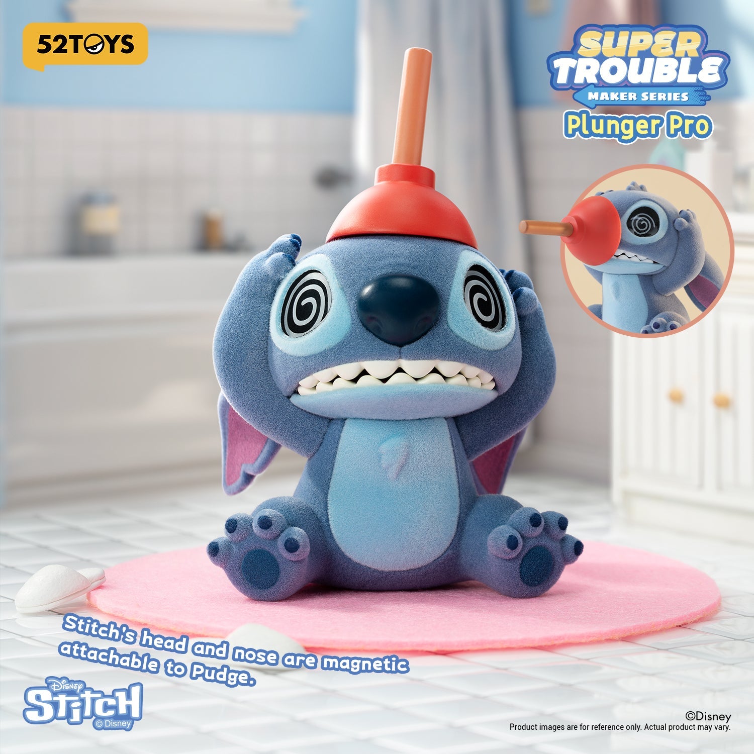 Disney Stitch Super Trouble Maker Series Blind Box - 52TOYS 52toys Blind Box Collectible at Mega Claw, product image 4